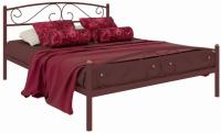 Фото metallicheskie-krovati кровать двуспальная вероника plus (см 160х200) трубка металл производитель Милсон