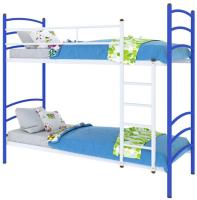 Фото mebel-dlya-khostelov кровать двухъярусная милана duo (см 90х200) трубка металл производитель Милсон