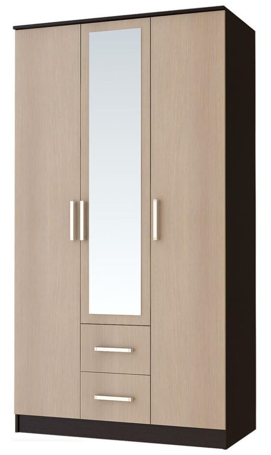 Фото Шкаф Фиеста (120) трехдверный от производителя БТС  в Алуште по цене 13 360 ₽