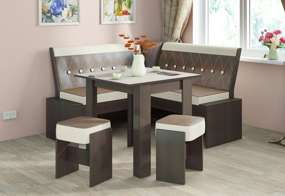 Фото Кухонная лавка Кантри мини от производителя ТриЯ в Алуште по цене 13 960 ₽