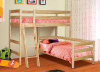 Фото dvukhyarusnye-krovati кровать двухъярусная в-2/4-н (см 80х190) основание ладе производитель Марибель