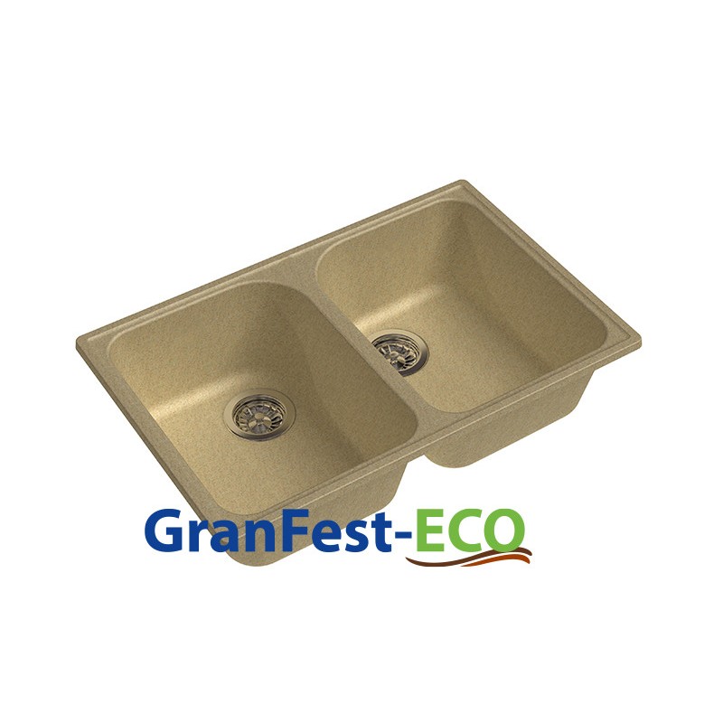Фото Мойка Granfest eco-15 (ГР 740х480хh200) (шир.ящ.min 720) без сифона от производителя Granfest в Алуште по цене 4 750 ₽