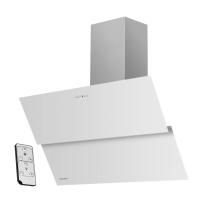 Вытяжка наклонная Plym 60 (596х410хh835(1115)) (Материал Металл/Стекло , Цвет Металлик/Черный) в Алуште от производителя 