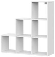 Стеллаж Токио (лесенка) (белый текстурный (No name) ) в Алуште от производителя 