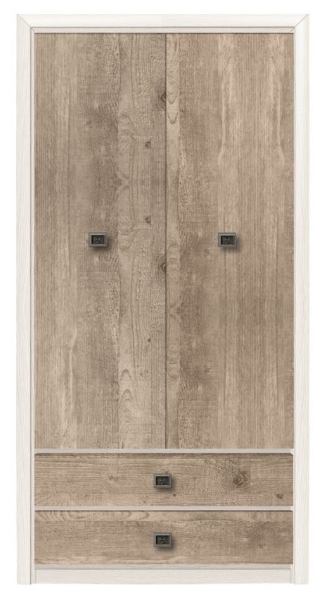 Фото Шкаф Коен SZF2D2S (104) двухдверный от производителя Black Red White (БРВ) в Алуште по цене 28&nbsp;400 ₽