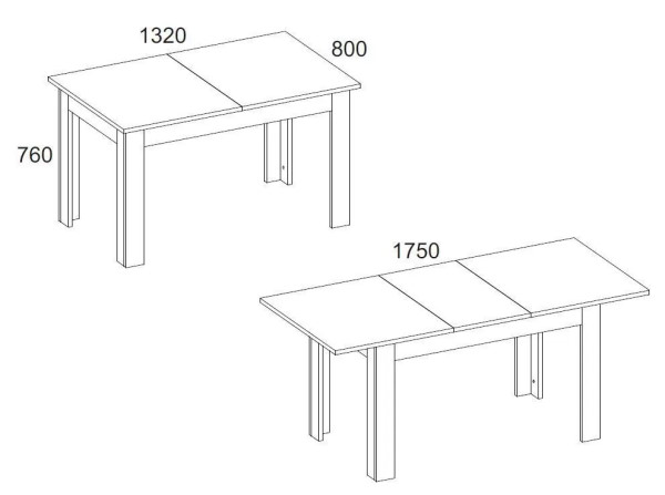 Фото Стол раздвижной Брасс (Brass) от производителя Анрэкс в Алуште по цене 16 170 ₽
