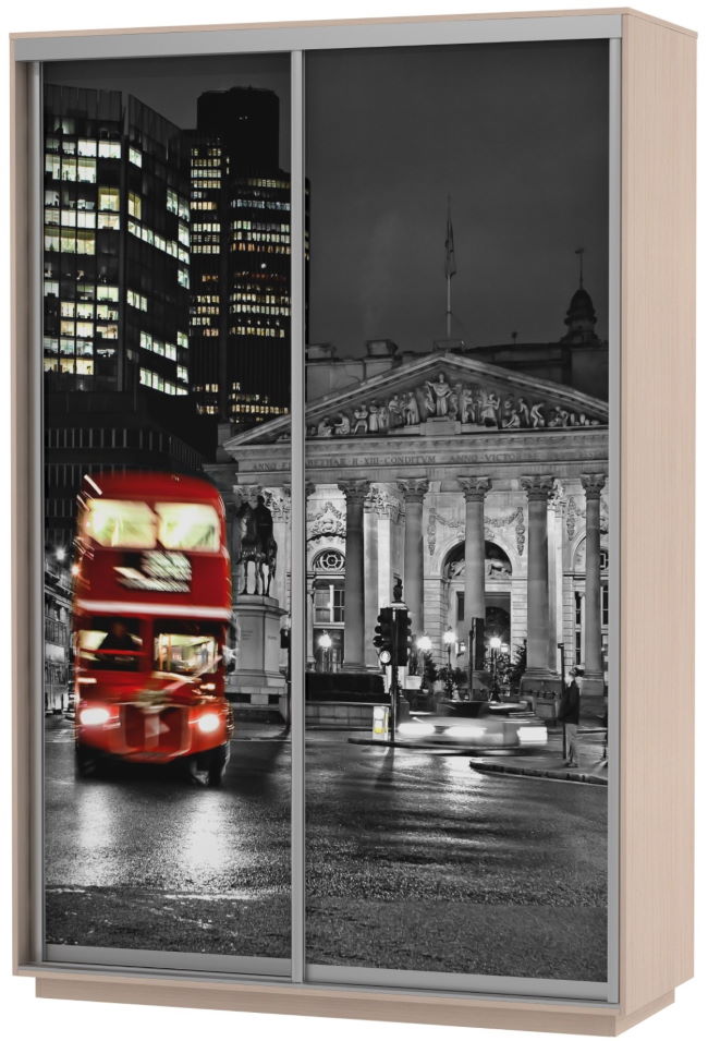 Фото Шкаф-купе Экспресс Хит Фото (2 двери) от производителя Мебельная компания Е1 в Алуште по цене 22&nbsp;920 ₽