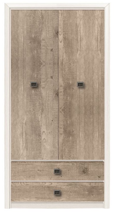 Фото Шкаф Коен REG2D2S (104) двухдверный от производителя Black Red White (БРВ) в Алуште по цене 29 890 ₽