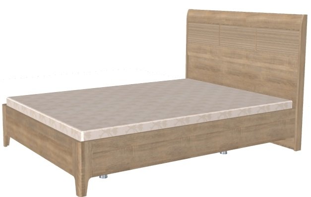 Фото Кровать двуспальная Мелисса КР-2862 (СМ 140х200) с ламельным основанием от производителя Лером в Алуште по цене 32 670 ₽