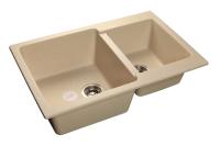 Мойка Granfest GF-С800Е (ГР 800х500хh200) (Цвет мойки светло-розовый) в Алуште от производителя 