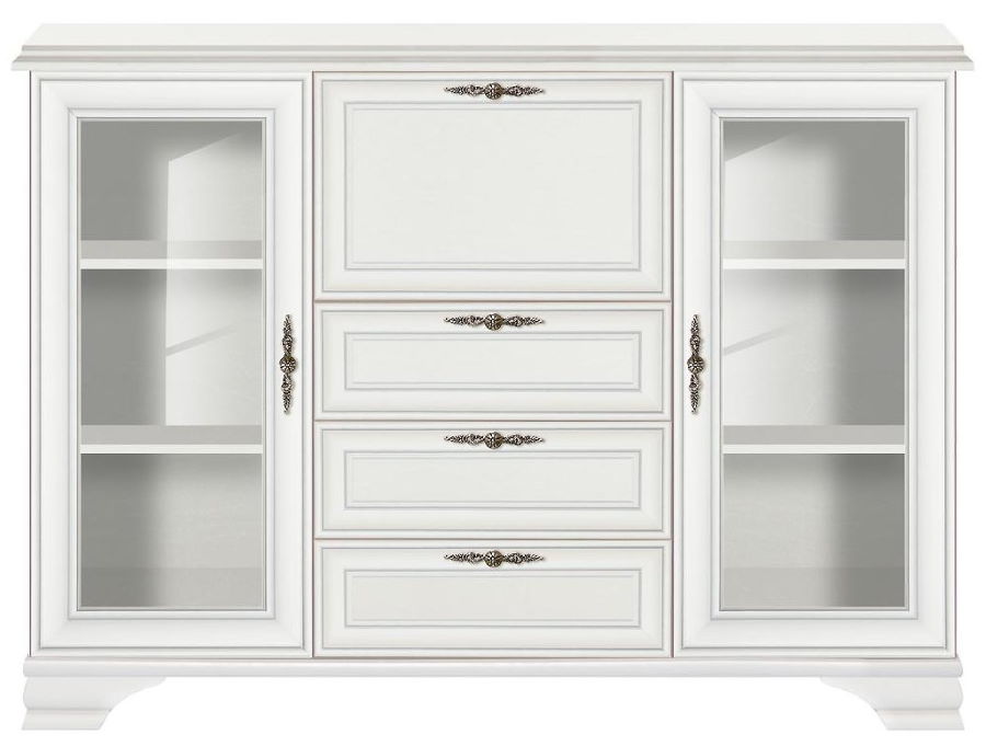 Фото Тумба Kentaki S320-KOM2W3S1B от производителя Black Red White (БРВ) в Алуште по цене 42&nbsp;960 ₽