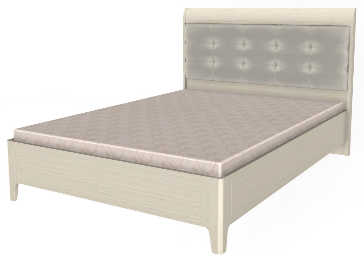 Фото Кровать двуспальная Камелия КР-2072 (СМ 140х200) с ламельным основанием от производителя Лером в Алуште по цене 33&nbsp;770 ₽