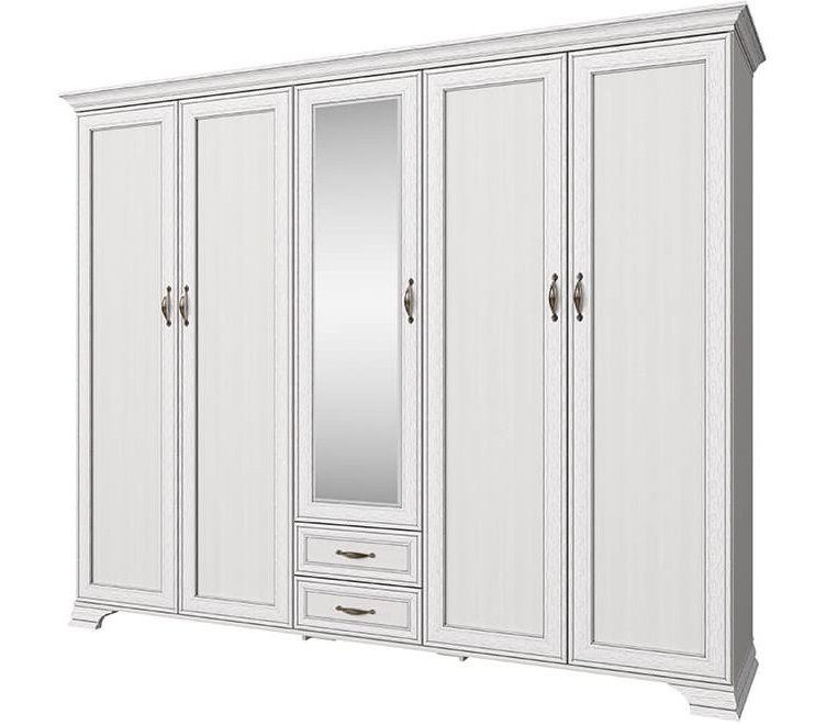 Фото Шкаф 5DG2SZ Тиффани (Tiffany) (259) пятидверный от производителя Анрэкс в Алуште по цене 108 200 ₽