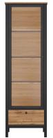 Шкаф Loft REG1W1S в интернет магазине Планета Комфорта Фото gostinaya-loft-loft шкаф loft reg1w1s производитель Black Red White (БРВ)