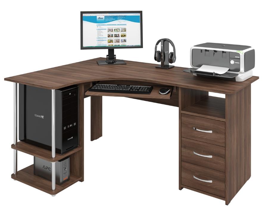 Фото Стол компьютерный С-237 от производителя Компасс в Алуште по цене 17&nbsp;930 ₽