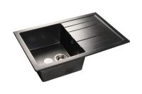 Мойка Granfest GF-Q780L (ГР 780х500хh205) (шир.ящ.min 600) (Цвет мойки черный) в Алуште от производителя в интернет магазине Планета Комфорта Мойка Granfest GF-Q780L (ГР 780х500хh205) (шир.ящ.min 600) (Цвет мойки черный) в Алуште от производителя