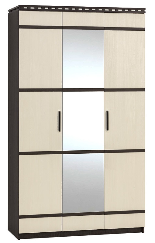 Фото Шкаф Ольга-13 (126) трехдверный  от производителя Фант-мебель в Алуште по цене 18&nbsp;040 ₽