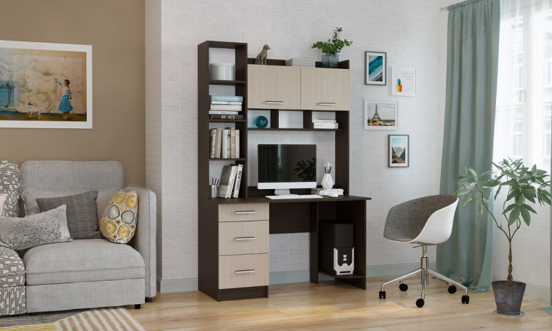 Фото Стол компьютерный ПКС-5 от производителя ПАМИР в Алуште по цене 10&nbsp;010 ₽