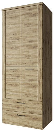 Фото Шкаф 2DG2S Дорсет (Doorset) (80) двухдверный от производителя Анрэкс в Алуште по цене 25 870 ₽