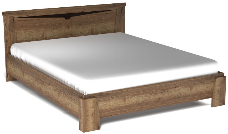 Фото Кровать двуспальная Гарда NEW (СМ 140х200) без основания от производителя СБК в Алуште по цене 7 790 ₽