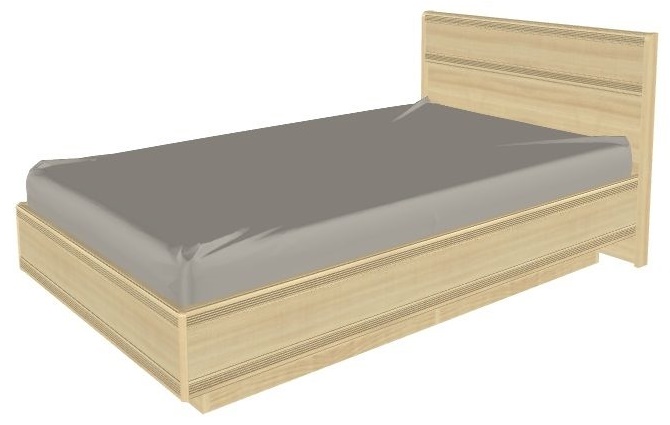 Фото Кровать односпальная Карина КР-1001 (СМ 120х200) с подъемным механизмом от производителя Лером в Алуште по цене 35 440 ₽