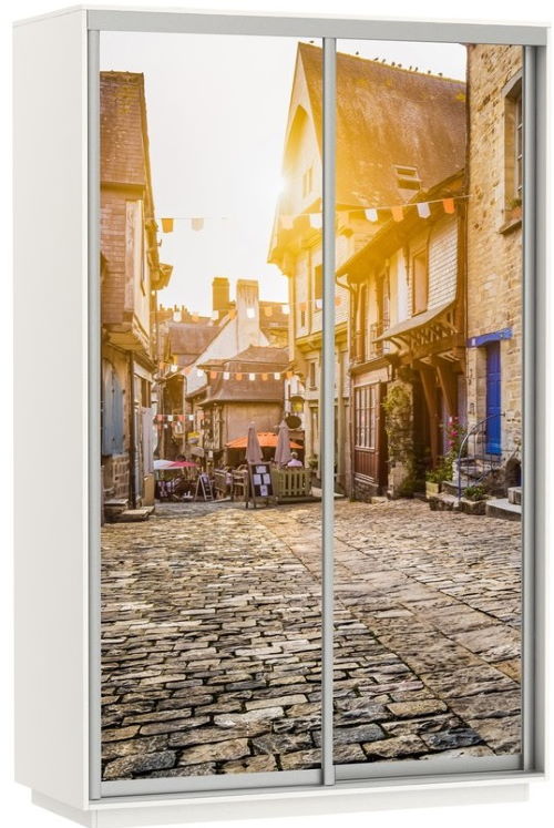 Фото Шкаф-купе Экспресс Дуо Фото (1,2х0,6х2,4 - 2 двери) от производителя Мебельная компания Е1 в Алуште по цене 34&nbsp;580 ₽