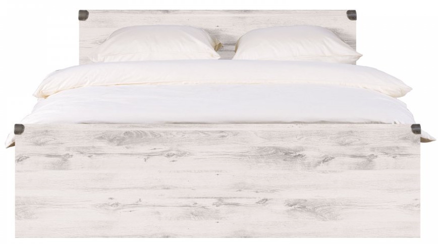 Фото Кровать двуспальная Индиана JLOZ (СМ 160х200) без основания от производителя Black Red White (БРВ) в Алуште по цене 17 850 ₽