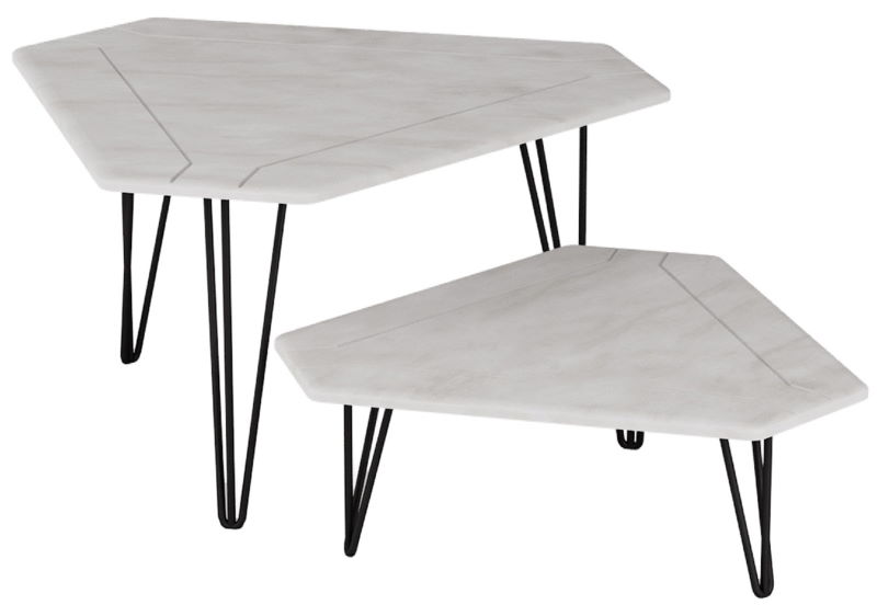 Фото Стол журнальный Тет-а-тет (2шт) от производителя Калифорния в Алуште по цене 9&nbsp;420 ₽