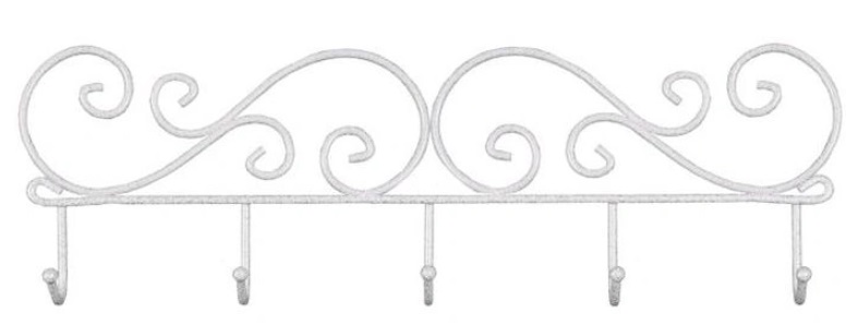 Фото Вешалка настенная Кружева 5 от производителя Завод металлических изделий в Алуште по цене 300 ₽