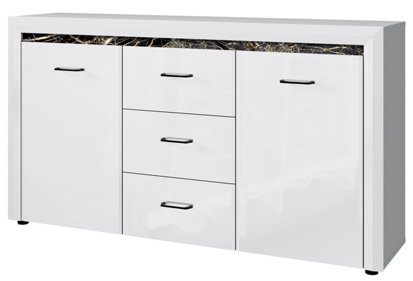 Фото Тумба 2D3S ВайтБлек (WhitBlack) от производителя Анрэкс в Алуште по цене 28 410 ₽