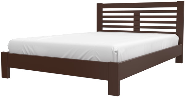 Фото Кровать двуспальная Линда (СМ 140х200) без основания с универсальными царгами от производителя Браво-мебель в Алуште по цене 16 770 ₽