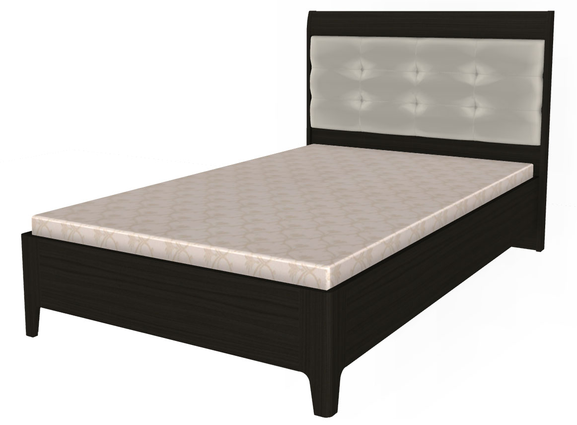 Фото Кровать односпальная Камелия КР-2071 (СМ 120х200) с ламельным основанием от производителя Лером в Алуште по цене 32&nbsp;050 ₽