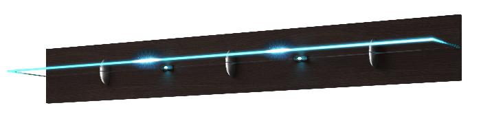 Полка typ 02 Togo (венгне ламинат-прозрачное (Helvetia) ) Полка typ 02 Togo (венгне ламинат-прозрачное (Helvetia) )