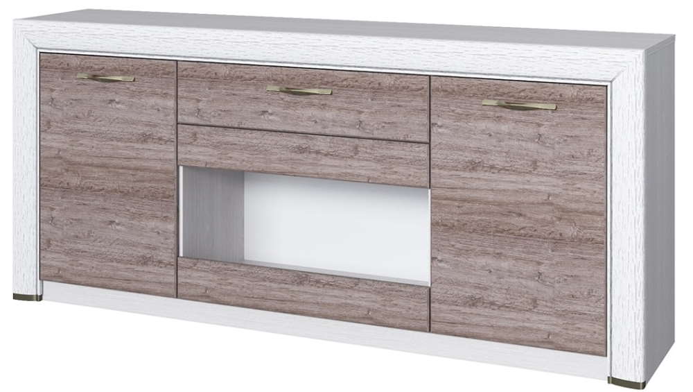 Фото Тумба RTV 1V2D1S Оливия (Olivia) от производителя Анрэкс в Алуште по цене 18 710 ₽