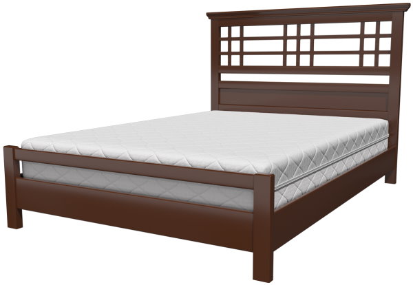 Фото Кровать двуспальная Герда (СМ 140х200) без основания с универсальными царгами от производителя Браво-мебель в Алуште по цене 22 190 ₽