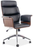 Кресло компьютерное Signal Oregon (Материал обивки: экокожа, цвет обивки: черный (Signal) ) в Алуште от производителя 