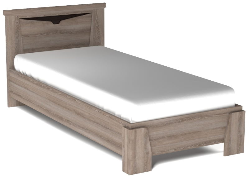 Фото Кровать односпальная Гарда NEW (СМ 90х200) без основания от производителя СБК в Алуште по цене 6&nbsp;020 ₽