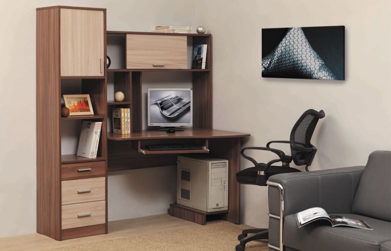 Фото Стол компьютерный ПКС-10 (1,5) от производителя Олмеко в Алуште по цене 12 660 ₽