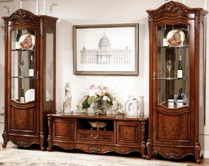 Фото Шкаф-витрина Аллегро 3 от производителя Слониммебель в Алуште по цене 41&nbsp;950 ₽