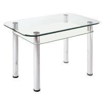 2. Обеденный стол 3.4 белый кристалл