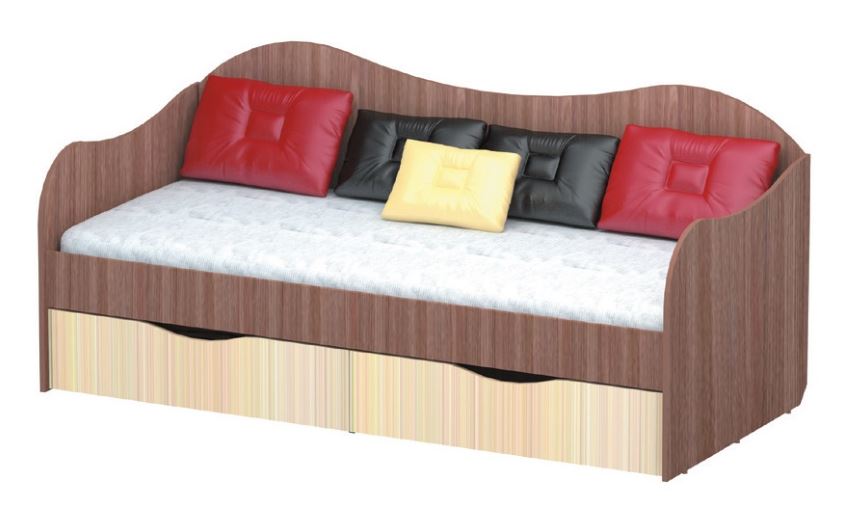 Фото Кровать односпальная Бокс (СМ 90х200) от производителя Пирамида в Алуште по цене 11&nbsp;880 ₽