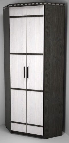 Фото Шкаф Ольга-13 (80) угловой  от производителя Фант-мебель в Алуште по цене 12 040 ₽