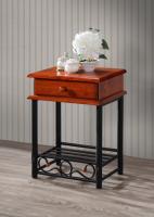 Тумба прикроватная ST-54 (черный-дуб, дуб (ТМК) ) в Алуште от производителя 