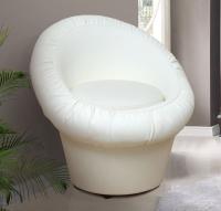 Банкетка (кожзам) (кожзам, каркас скрытый, светлый  (Марибель) ) в Алуште от производителя 