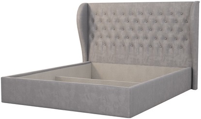 Фото Кровать двуспальная Жасмин (СМ 160х200) с ортопедическим основанием от производителя Мебельсон в Алуште по цене 38 300 ₽