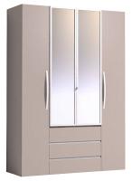 Шкаф Брауни (Brownie)-555 (160) четырехдверный (мокко, мокко-белый,(Глазов)) в Алуште от производителя 