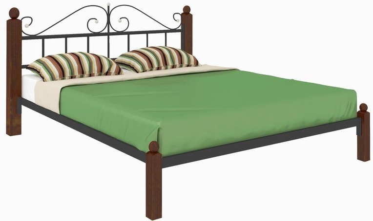 Фото Кровать двуспальная Диана Lux (СМ 180х200) трубка металл в Алуште по цене 20 620 ₽ от производителя Милсон, код товара 2000002048329, 2000002048336, 2000002048343, 2000002048350, 2000002048367, 2000002048374, 2000002048381 шт Фото Кровать двуспальная Диана Lux (СМ 180х200) трубка металл от производителя Милсон в Алуште по цене 20 620 ₽