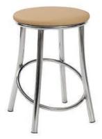 Табурет Сфера хром ( Обивка стула:кожзам , хром, в ассортименте (Мир стульев) ) в Алуште от производителя 