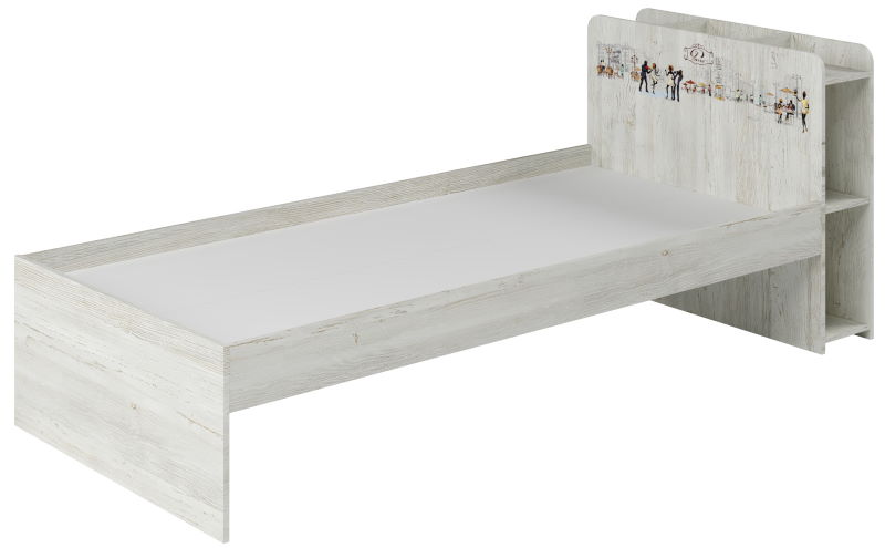 Фото Кровать односпальная Поло (СМ 90х200) с основанием от производителя Регина в Алуште по цене 8&nbsp;990 ₽