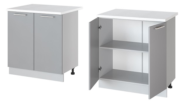 Фото Кухня Бронкс стол-рабочий Н-80 от производителя Леко в Алуште по цене 5&nbsp;630 ₽